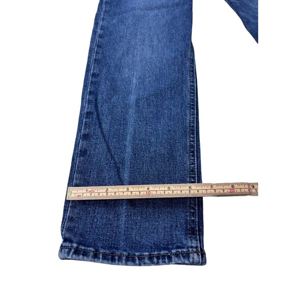 Old Navy Womens Sky Hi Straight Extra High-Rise Jeans Size 4 Blue Denim - Picture 8 of 13